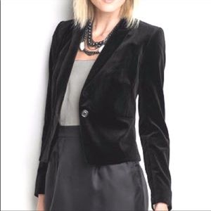 Banana Republic Velvet Blazer